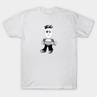 Black and white stretch a dollar guy T-Shirt